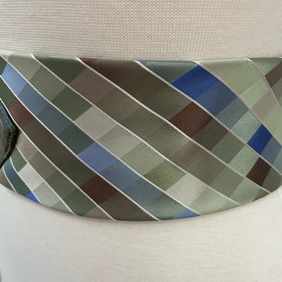 Custom handmade necktie obi wrap belt - Picture 5 of 10